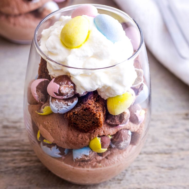 Image for Mini Eggs Easter Brownie Parfaits