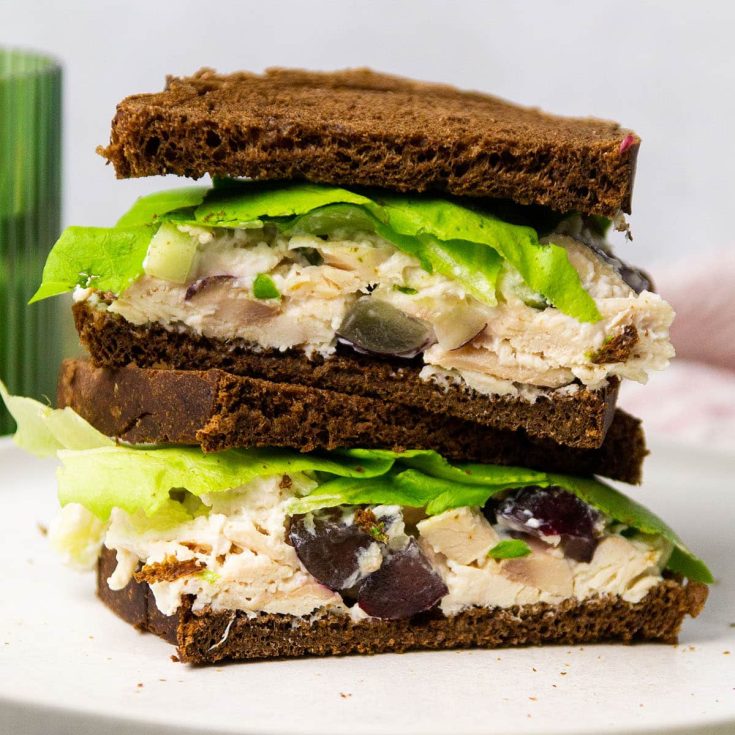 Image for Pumpernickel Chicken Salad Sandwiches