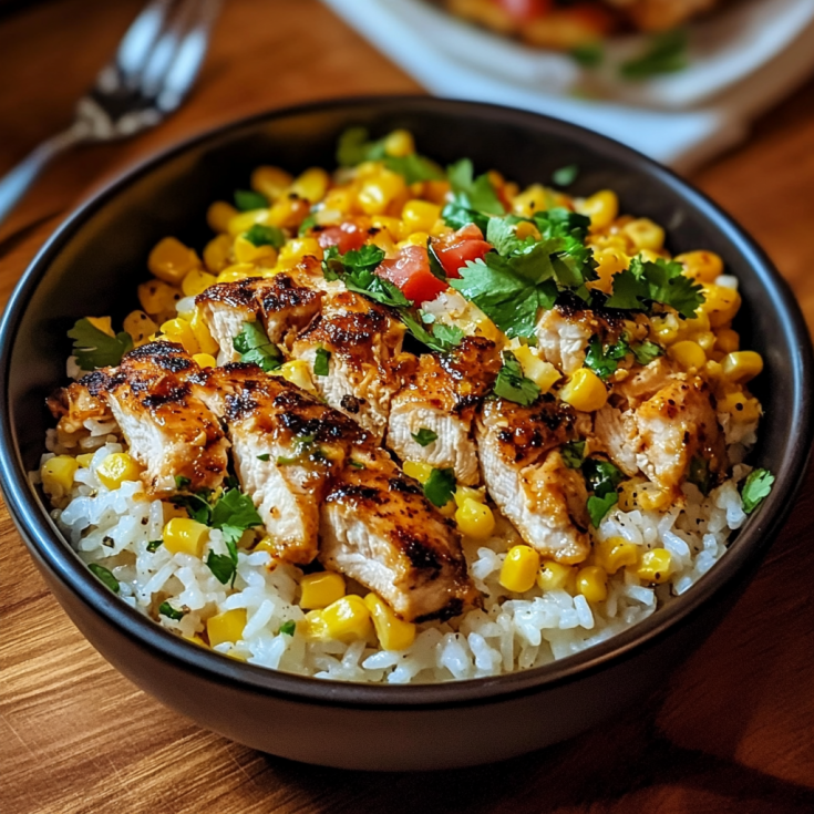 Image for Street Corn Chicken Rice Bowl