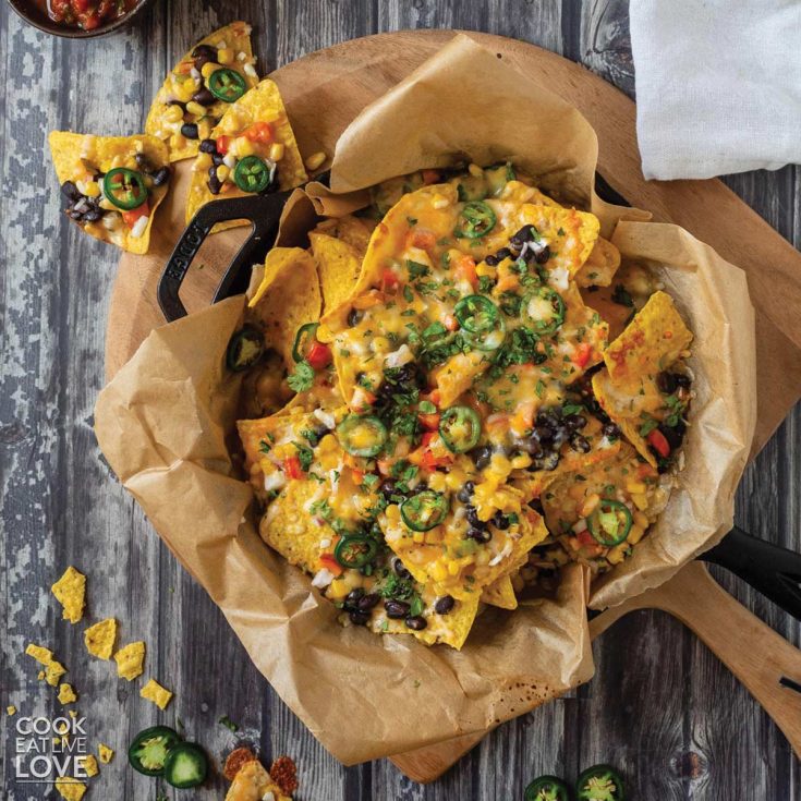 Image for Loaded Vegetarian Nachos