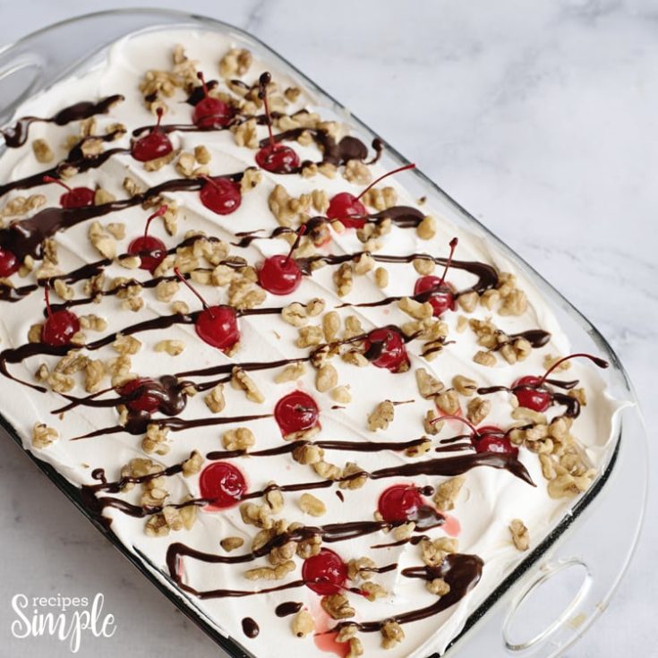 Image for No Bake Banana Split Dessert Recipe