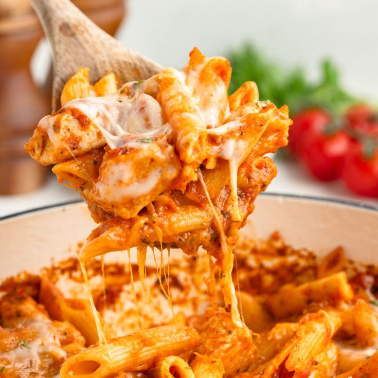 Image for Chicken Parmesan Pasta Skillet