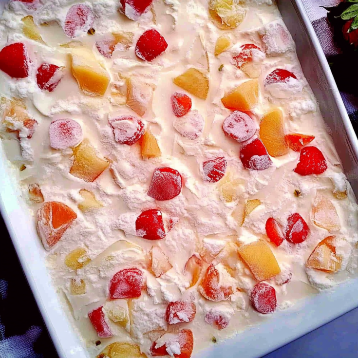 Image for Easy Frozen Fruit Salad