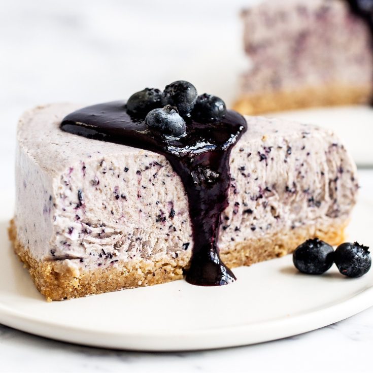 Image for No Bake Frozen Blueberry Pie