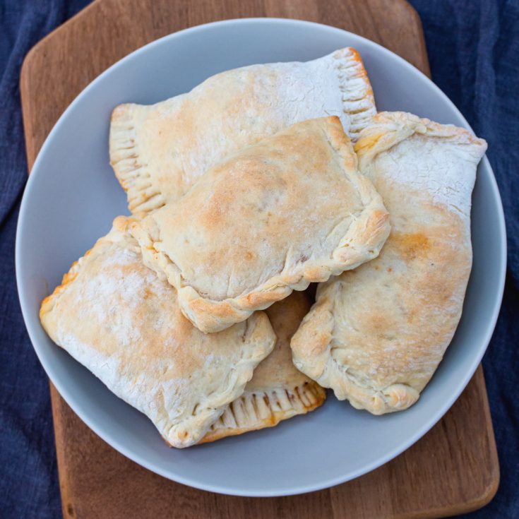 Image for Pepperoni Pizza Pocket Recipe (Mini Calzone)