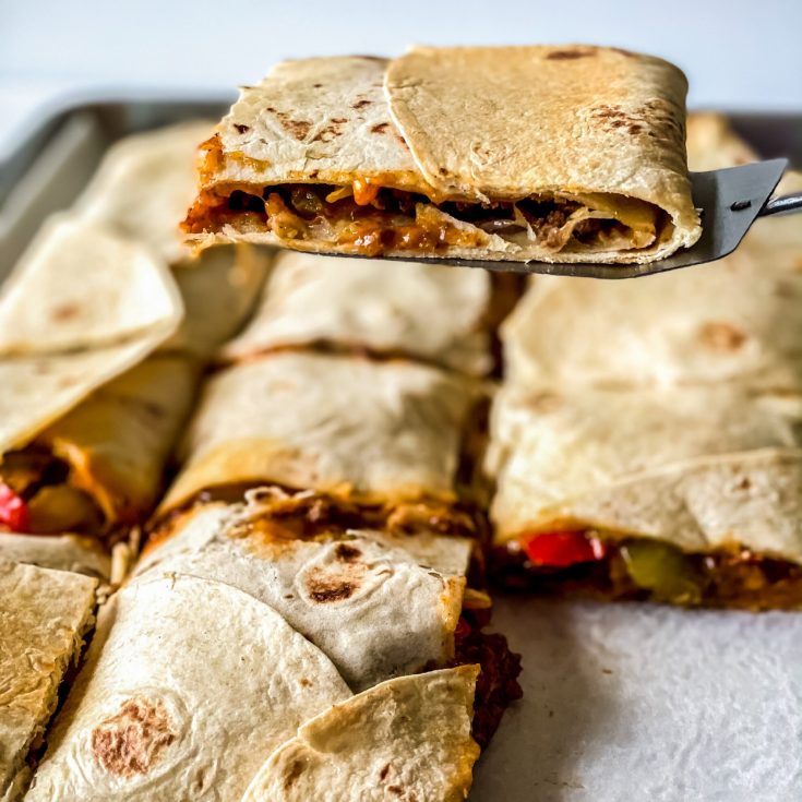 Image for Easy Sheet Pan Quesadillas Recipe